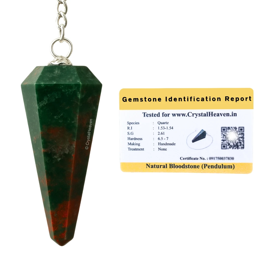 Bloodstone Pendulum
