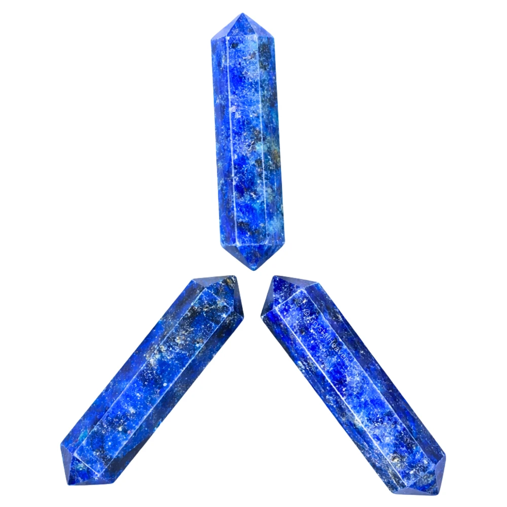 Lapis Lazuli Pencil Points (Double Terminated) (Set of 3)