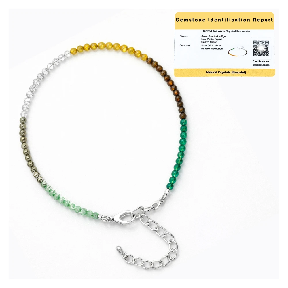 Dhanyog Bracelets - 2mm Faceted Beads