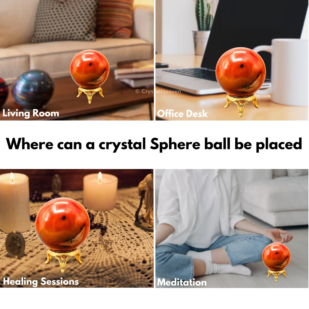 Carnelian Sphere (2 Inch)