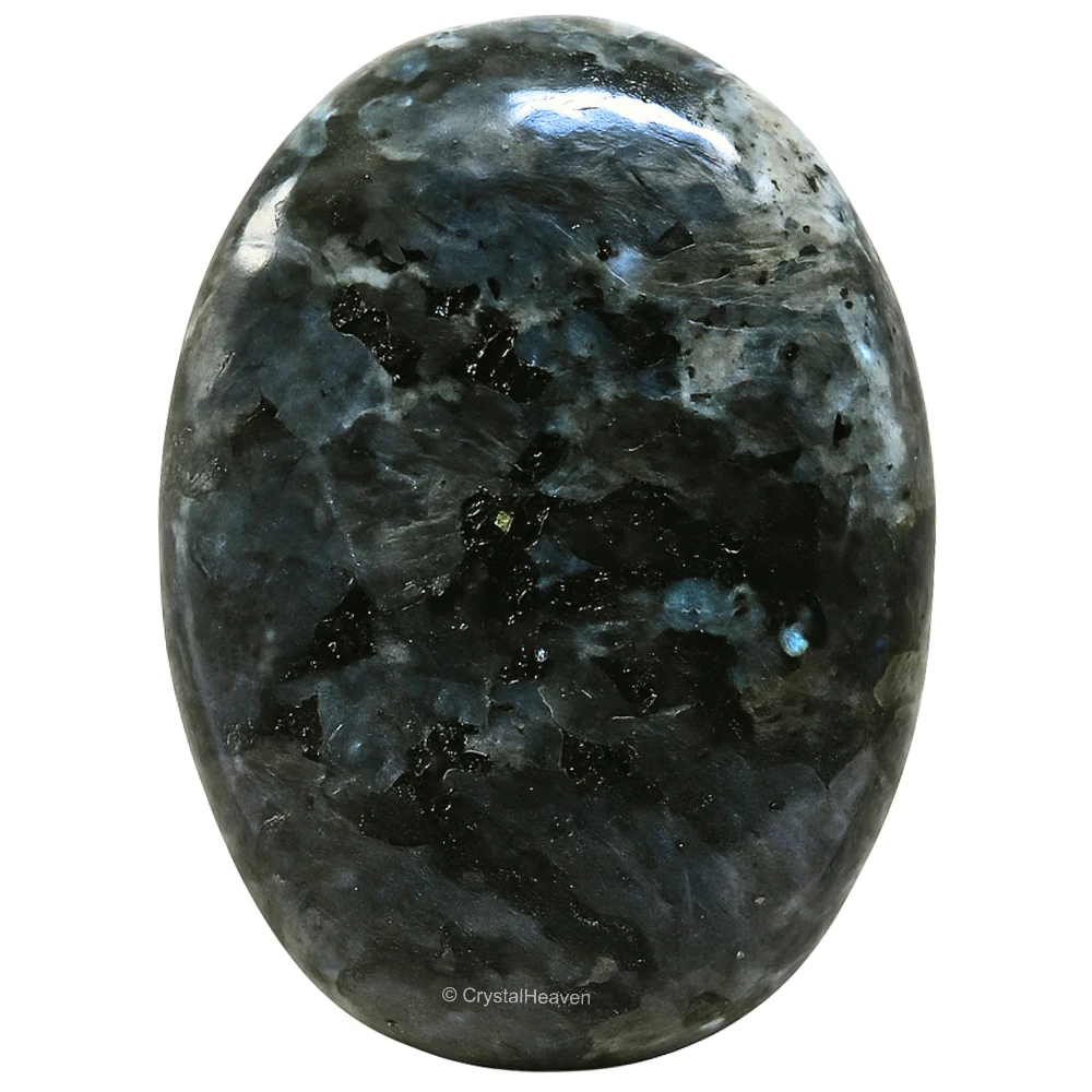 Larvikite Palm Stone