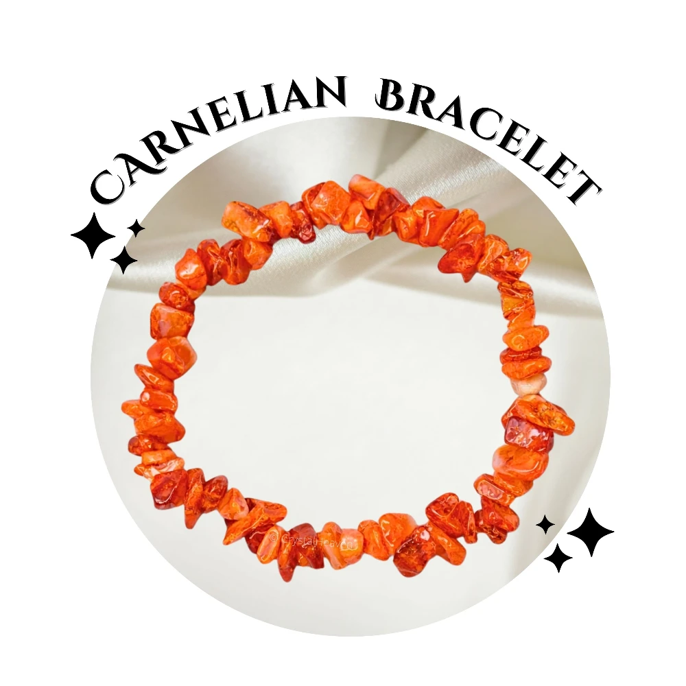 Carnelian Chips Bracelet