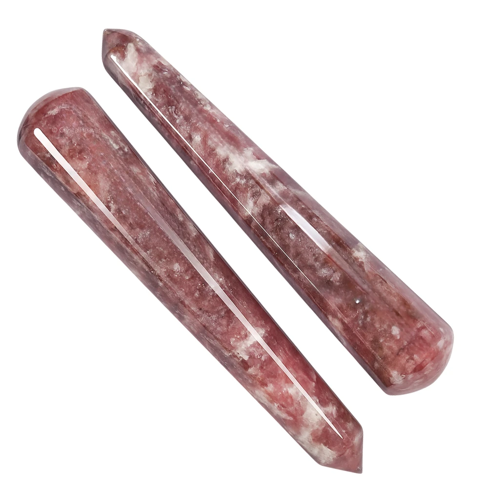 Lepidolite Wand (Faceted)