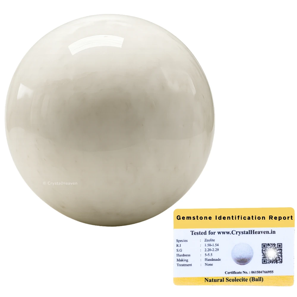 Scolecite Sphere (1.5 Inch)