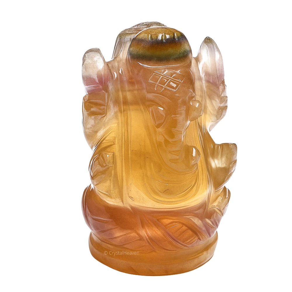 Multi Fluorite Crystal Ganesh Ganpati
