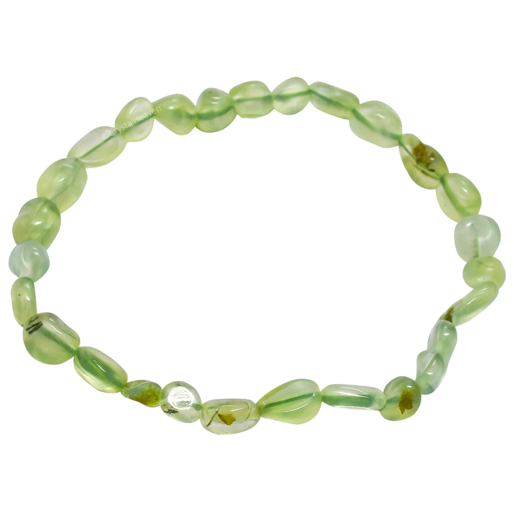 Prehnite Tumbled Bracelet (Elastic)