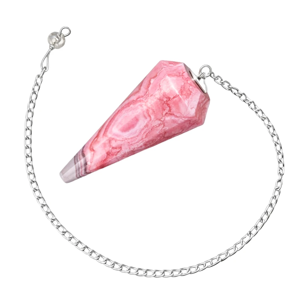 Rhodochrosite Pendulum