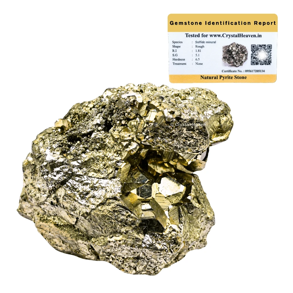 Pyrite Stone Crystal Cluster (40 to 80)