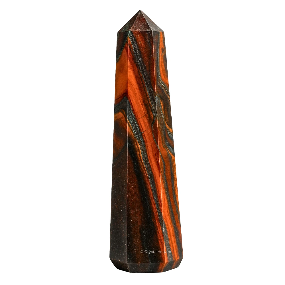 Red Tiger Eye Tower (3" to 4" inch)