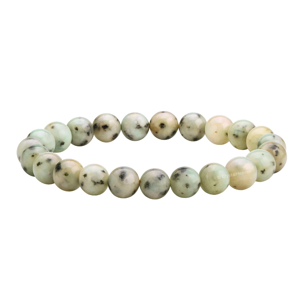 Kiwi Jasper Bracelet (Elastic)
