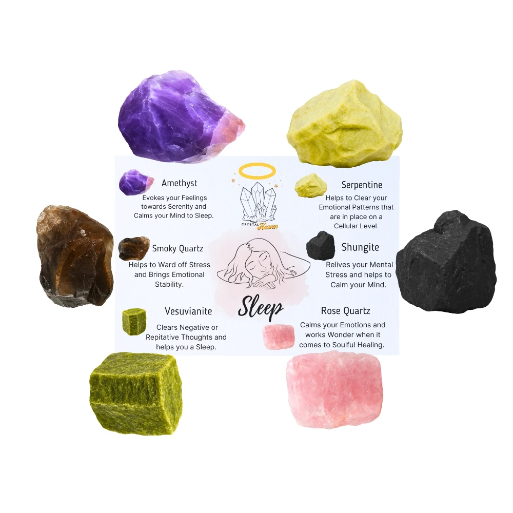 Sleep Raw Crystals Set