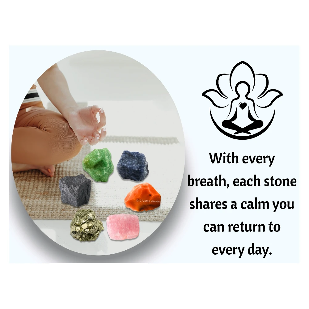 Motivation & Self Belief Raw Crystals Set