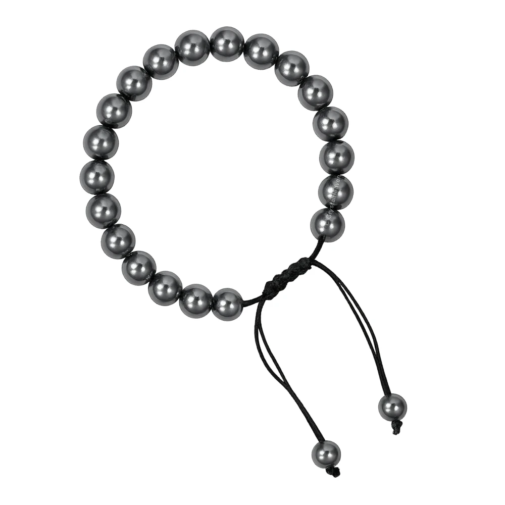Black Pearl Bracelet (Adjustable)