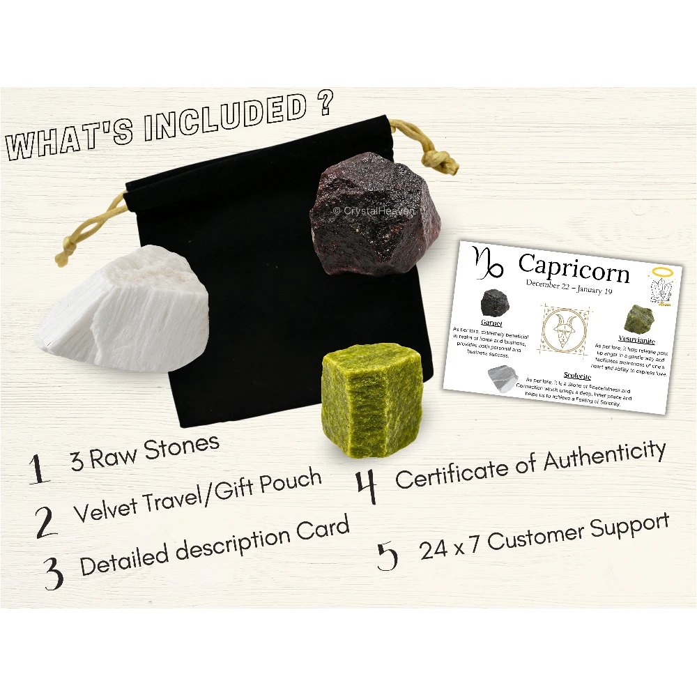 Crystals for Capricorn