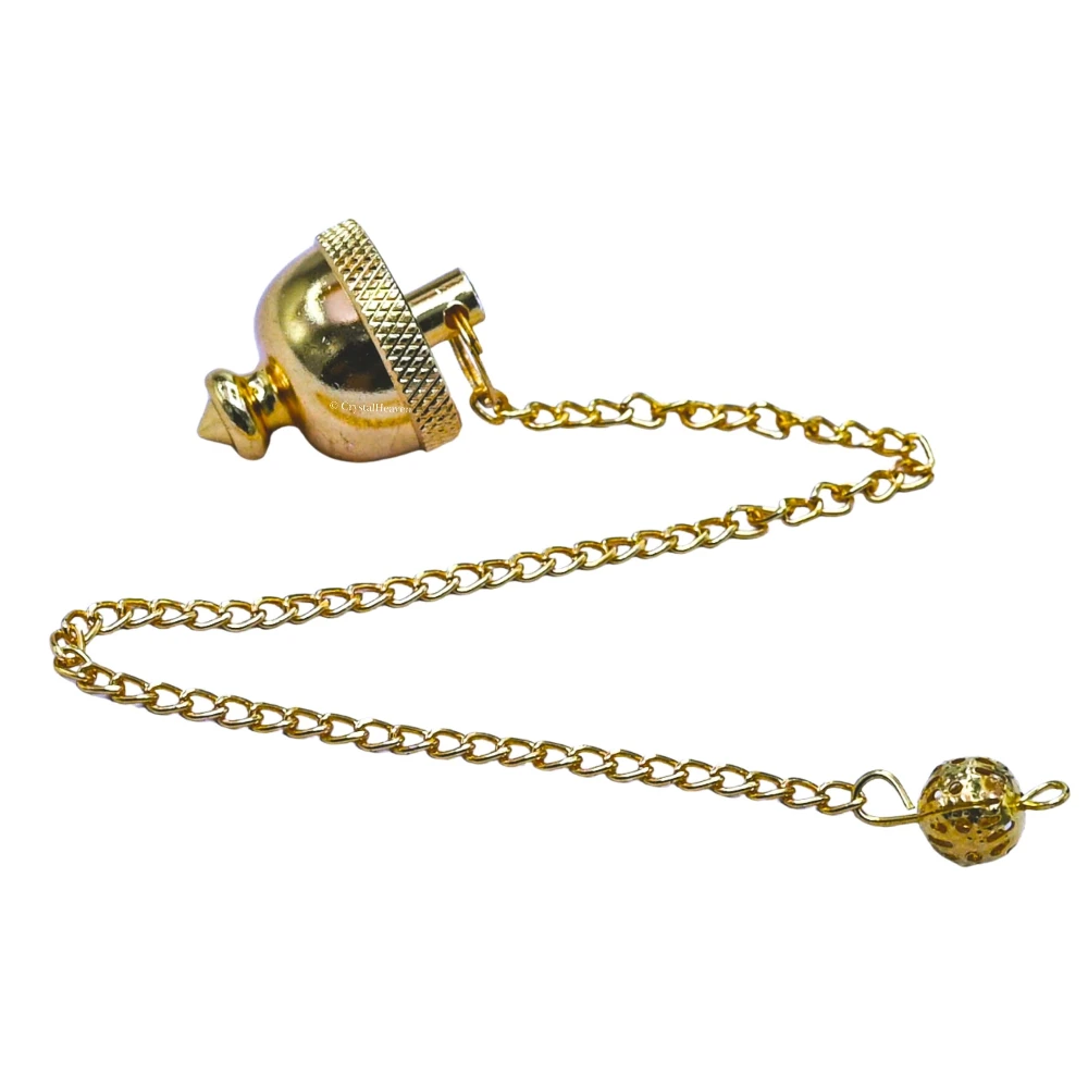 Metal Brass Pendulum - Dome Pot Chamber (MP116)