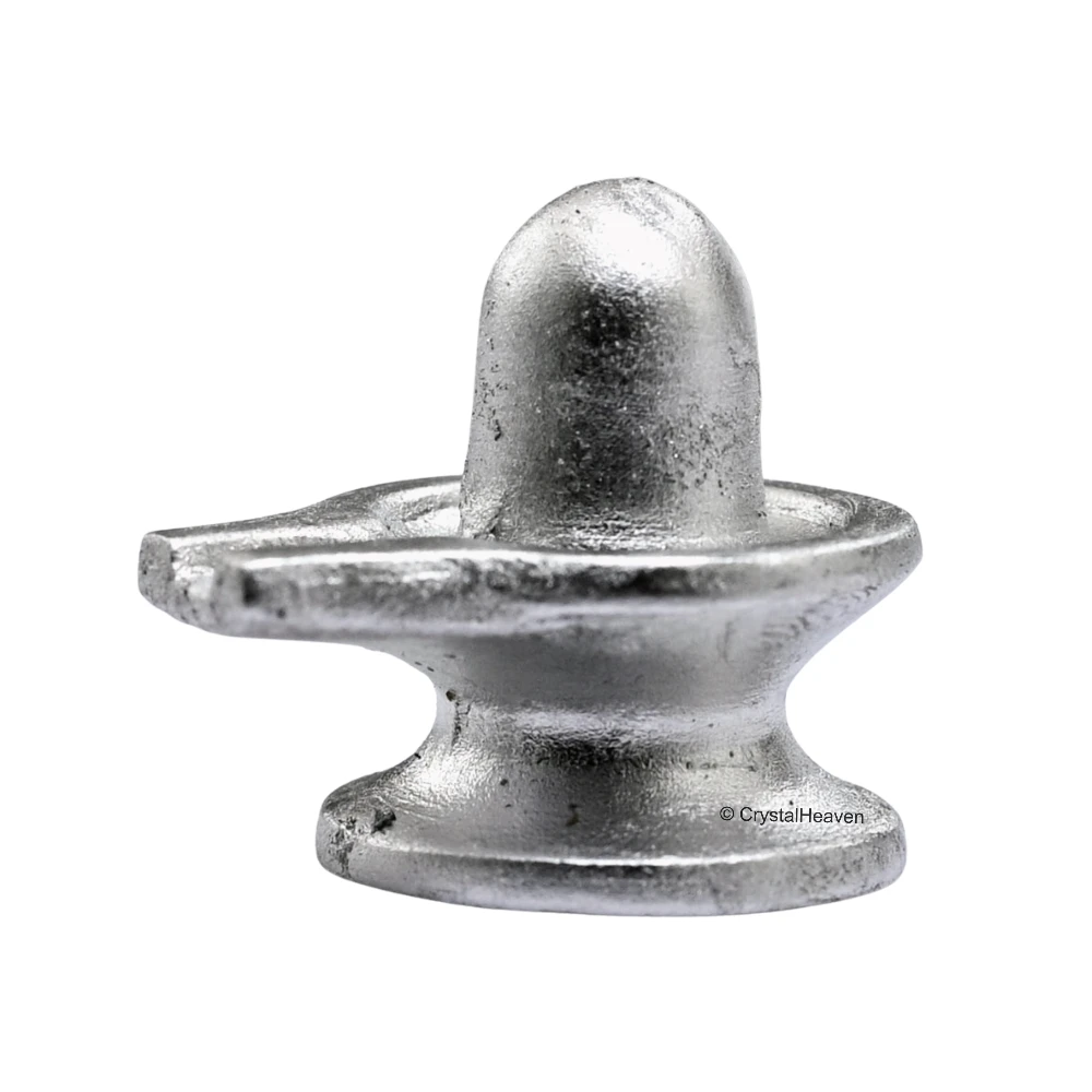 Shivling Parad Idol (250 Gram, 1.4 Inch)