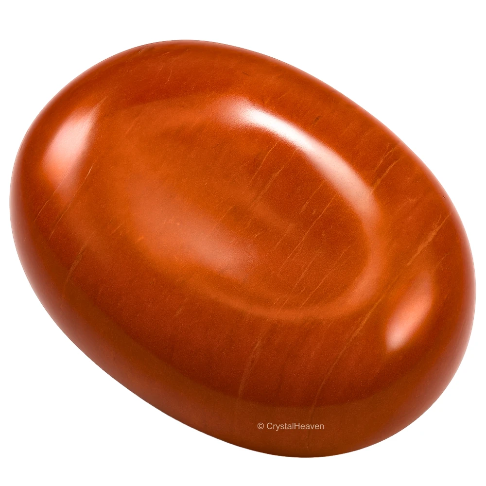 Red Jasper Palm Stone