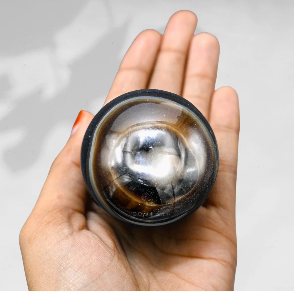 Black Onyx Sphere (2 Inch)
