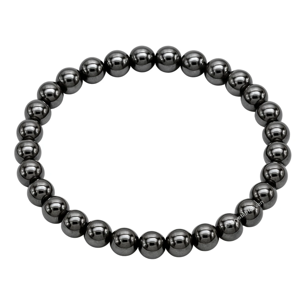 Hematite Healing Crystal Bracelets - 6mm Beads