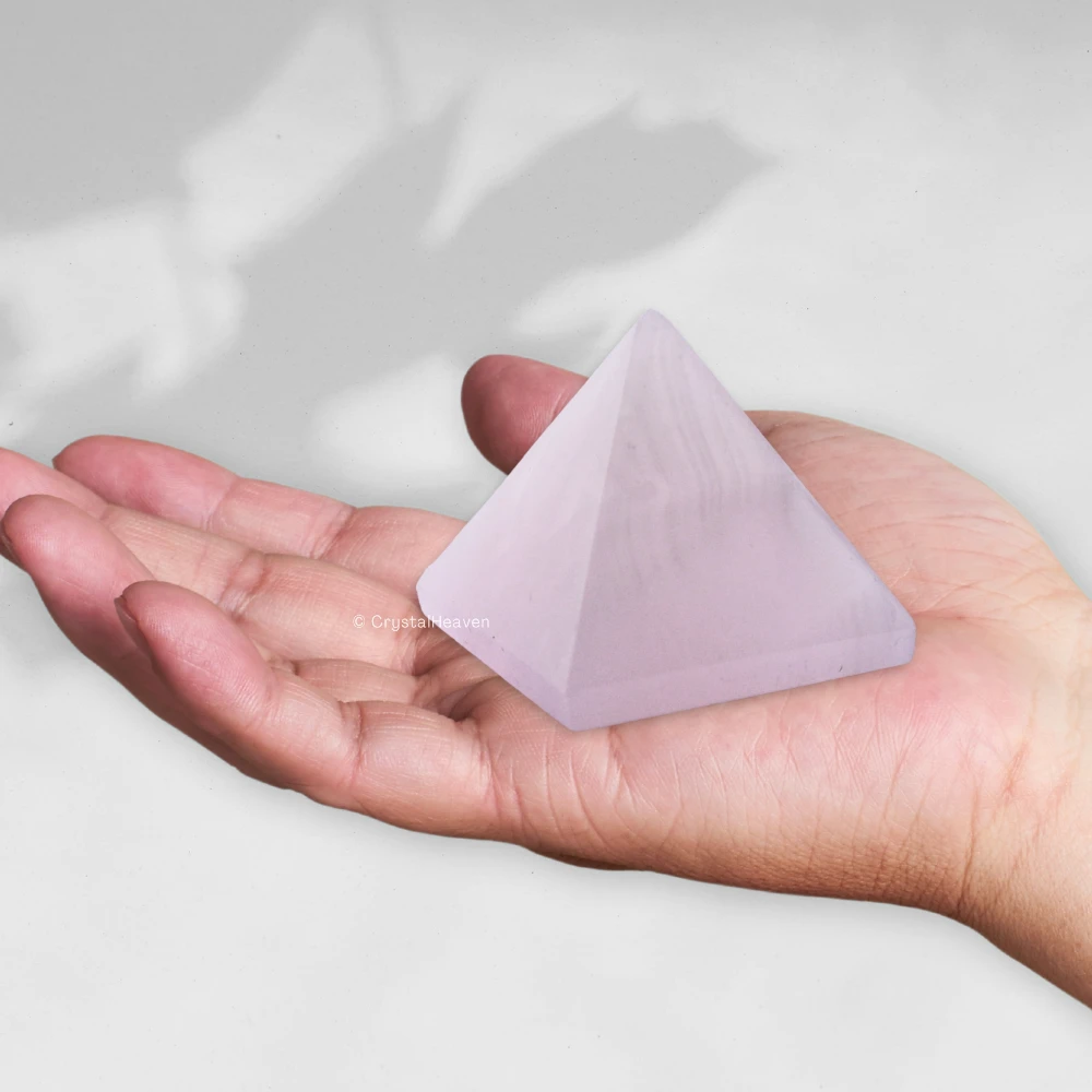Pink Calcite Pyramid (1.5 Inch)