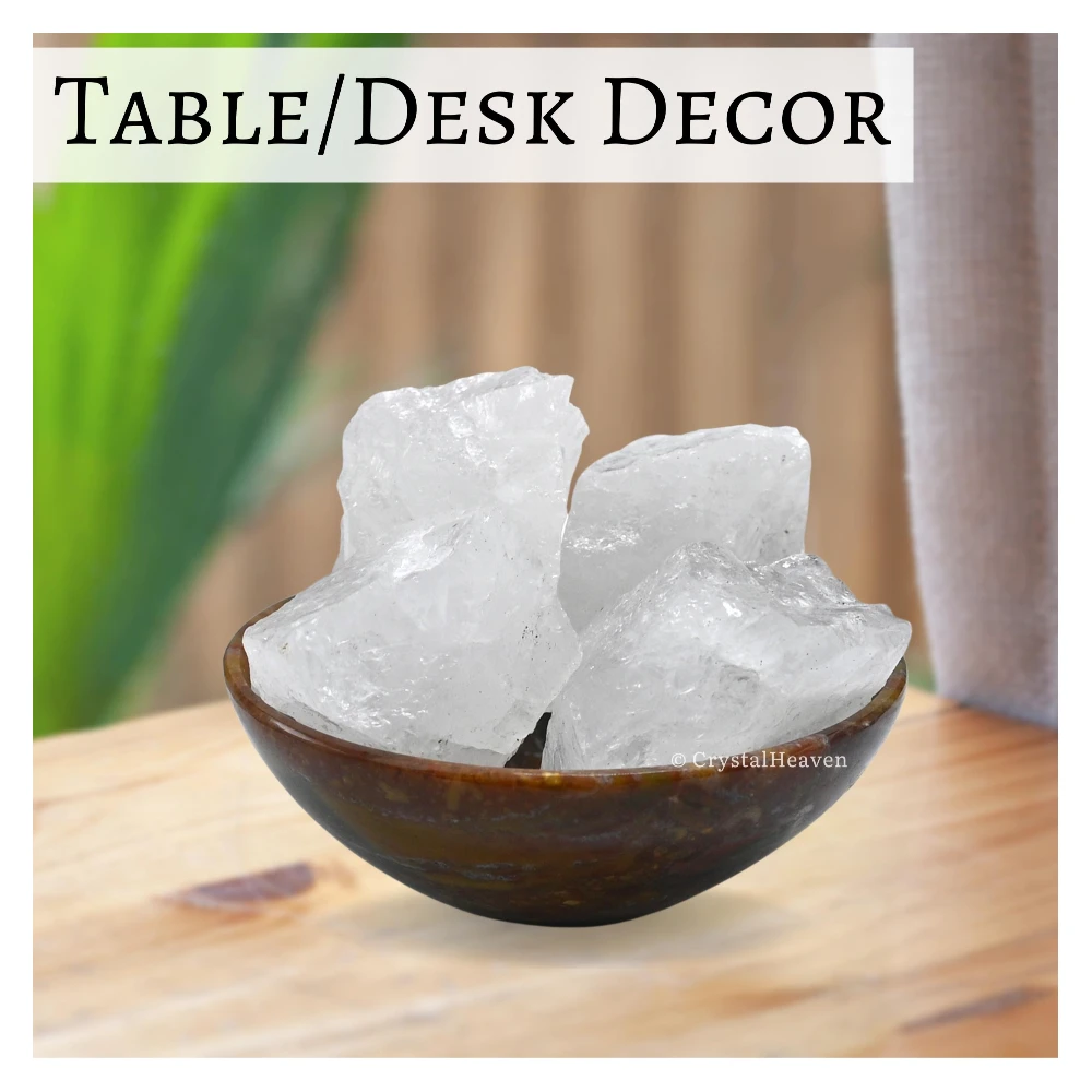 Raw Clear Quartz Crystals (1 Piece)