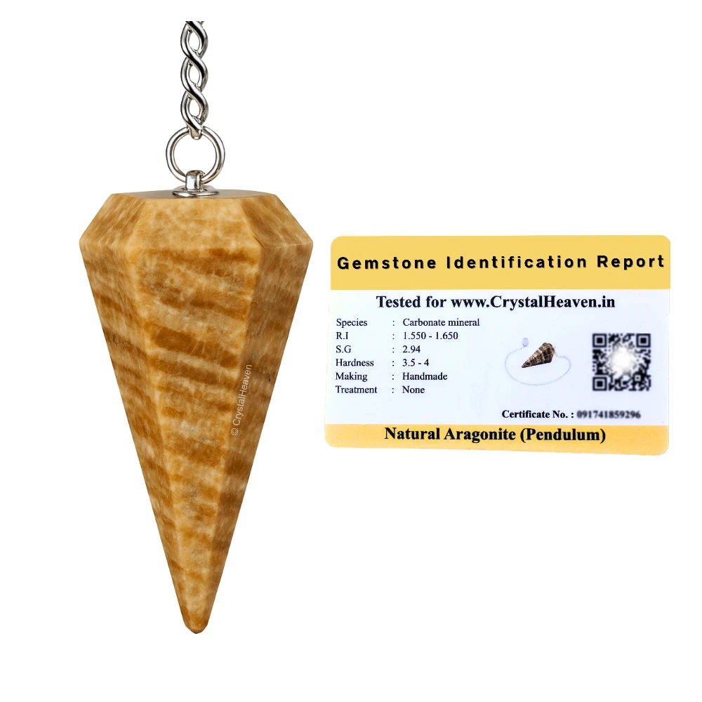 Aragonite Pendulum