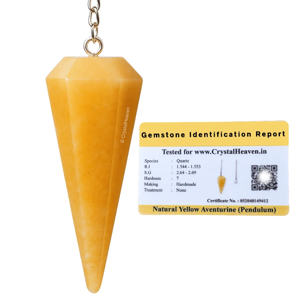 Yellow Aventurine Pendulum