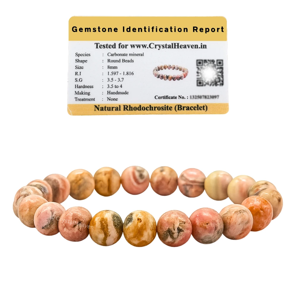 Rhodochrosite Bracelet (Elastic)