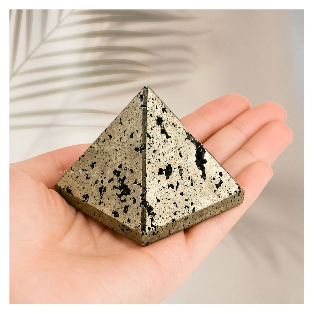 Raw Pyrite Pyramid (2 Inch)
