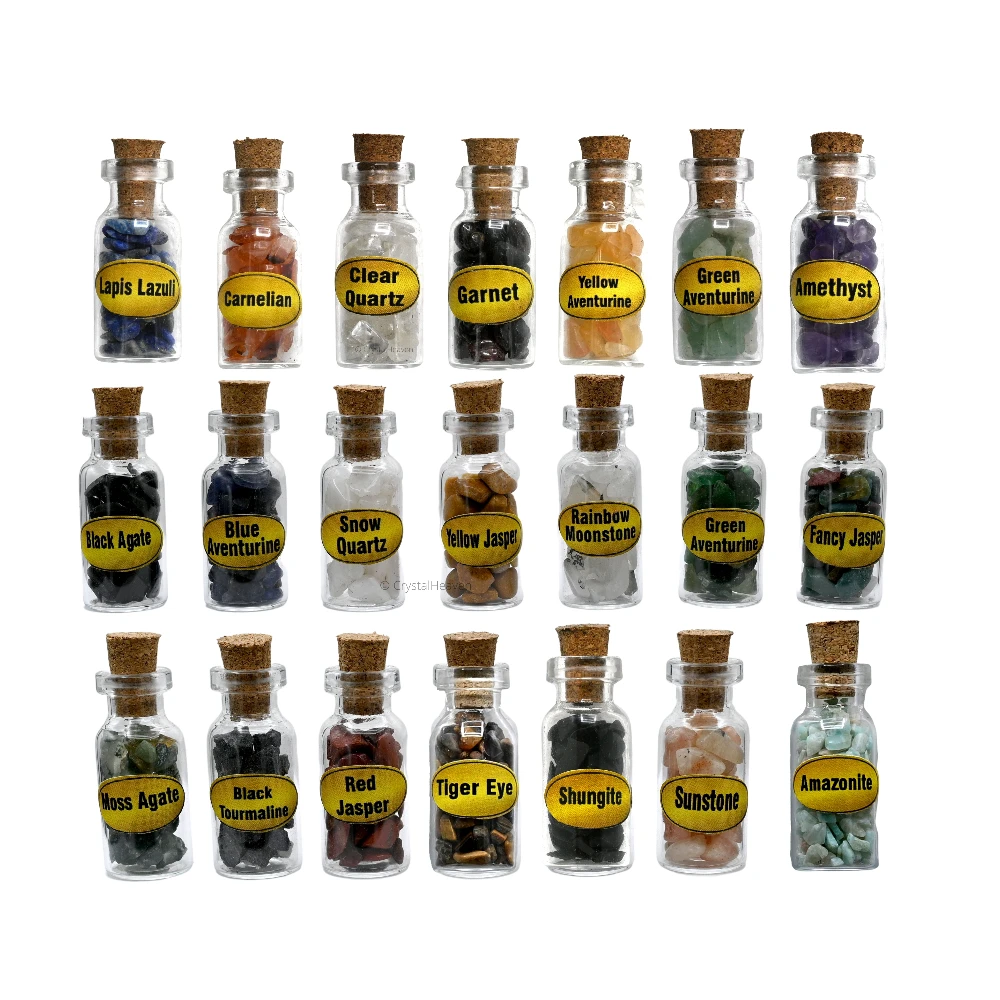 Spell Jars Kit for Witchcraft Supplies - Set of 21 (Starter)