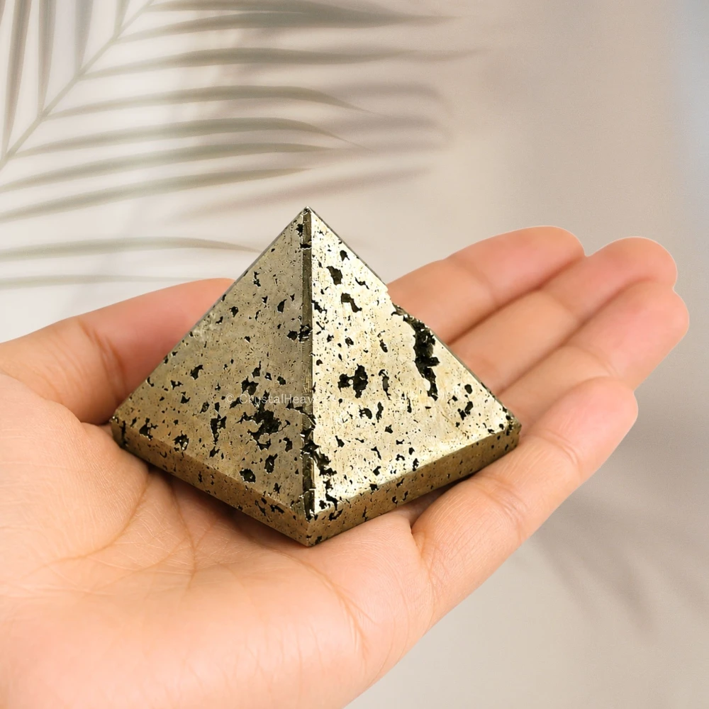 Raw Pyrite Pyramid (1.5 Inch)