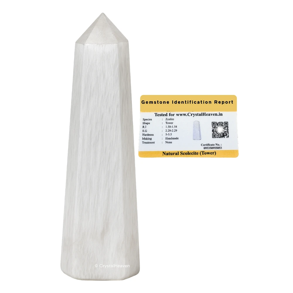 Scolecite Tower (2" to 3" inch)