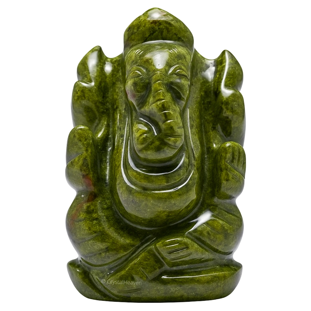 Vesuvianite Crystal Ganesh Ganpati