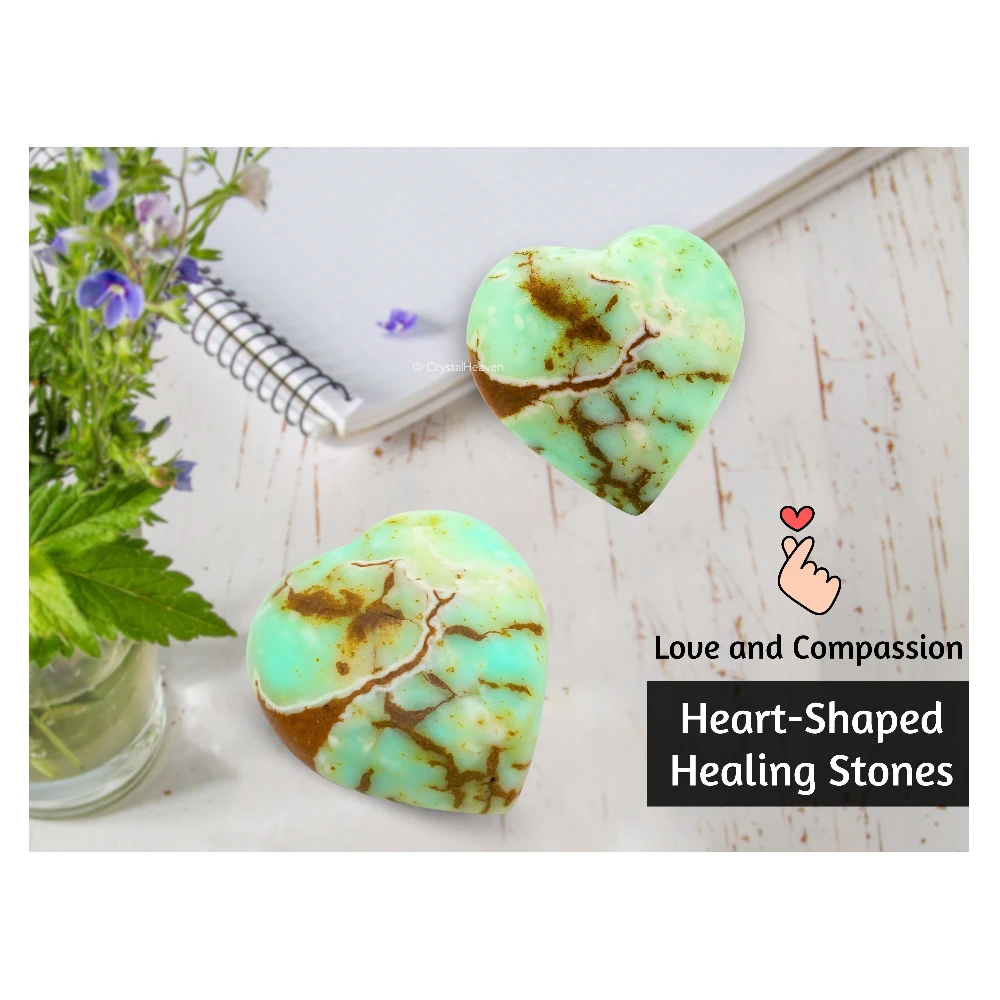 Chrysoprase Heart