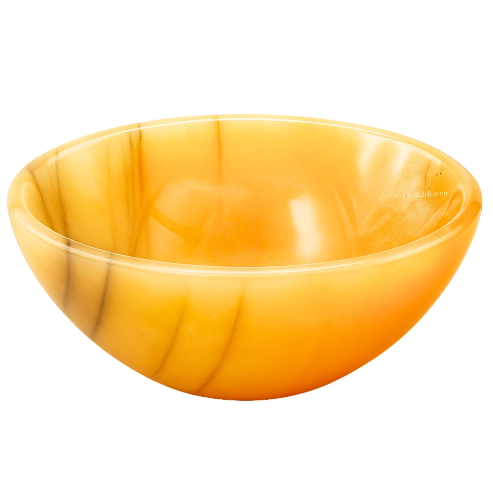 Yellow Aventurine Crystal Bowl - 3 Inch