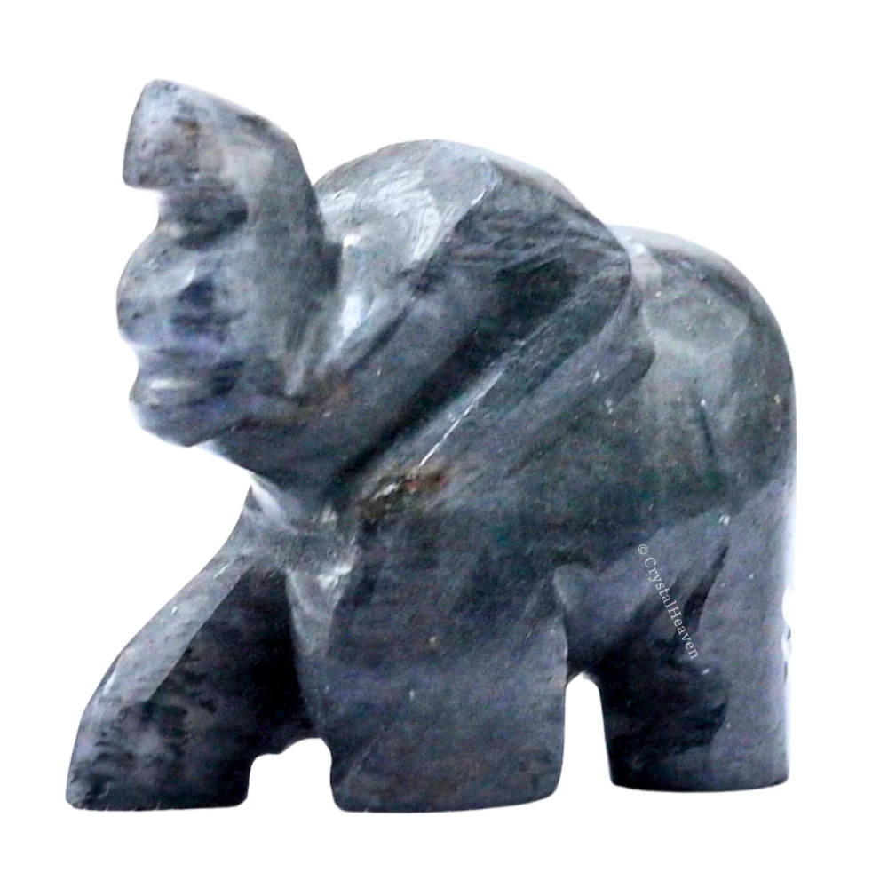 Blue Aventurine Crystal Elephant