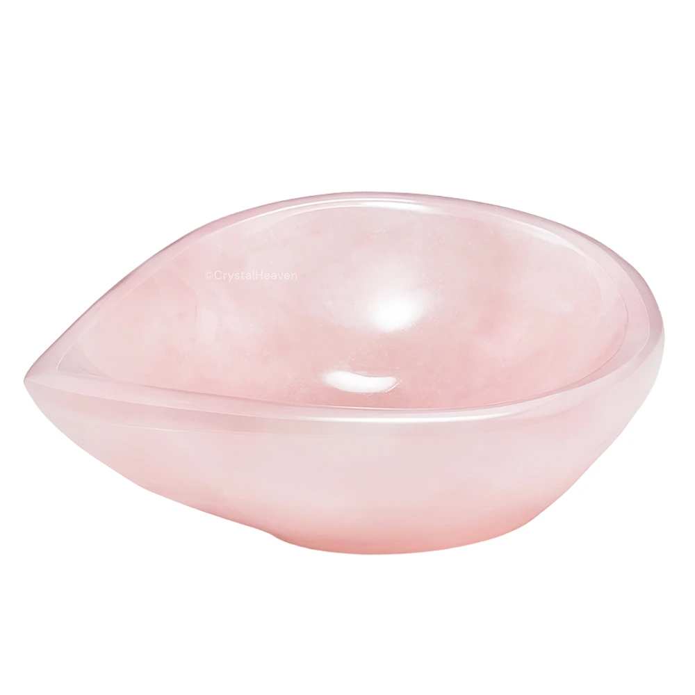 Rose Quartz Crystal Diya - 1 Batti