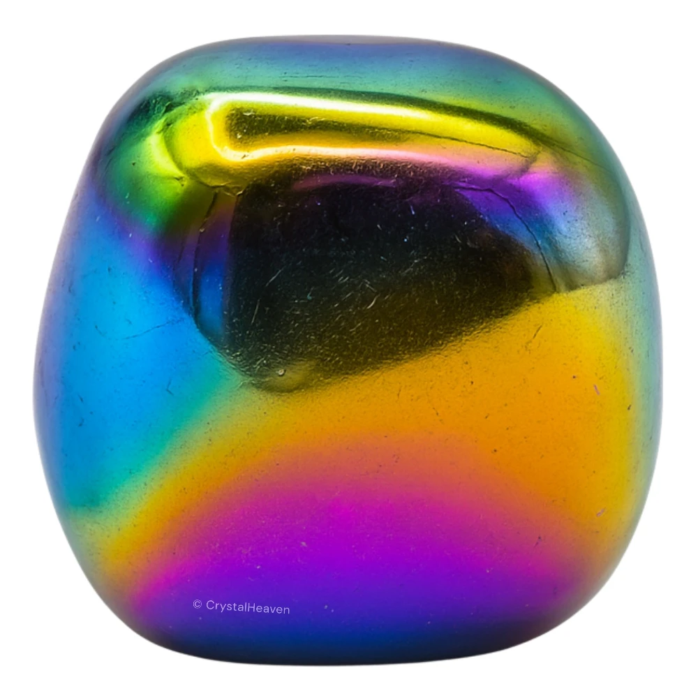 Tumbled Titanium Aura Quartz Stones (30 Gram)
