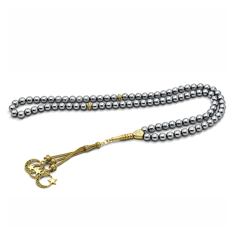 Terahertz Crystal Tasbih (Gold)