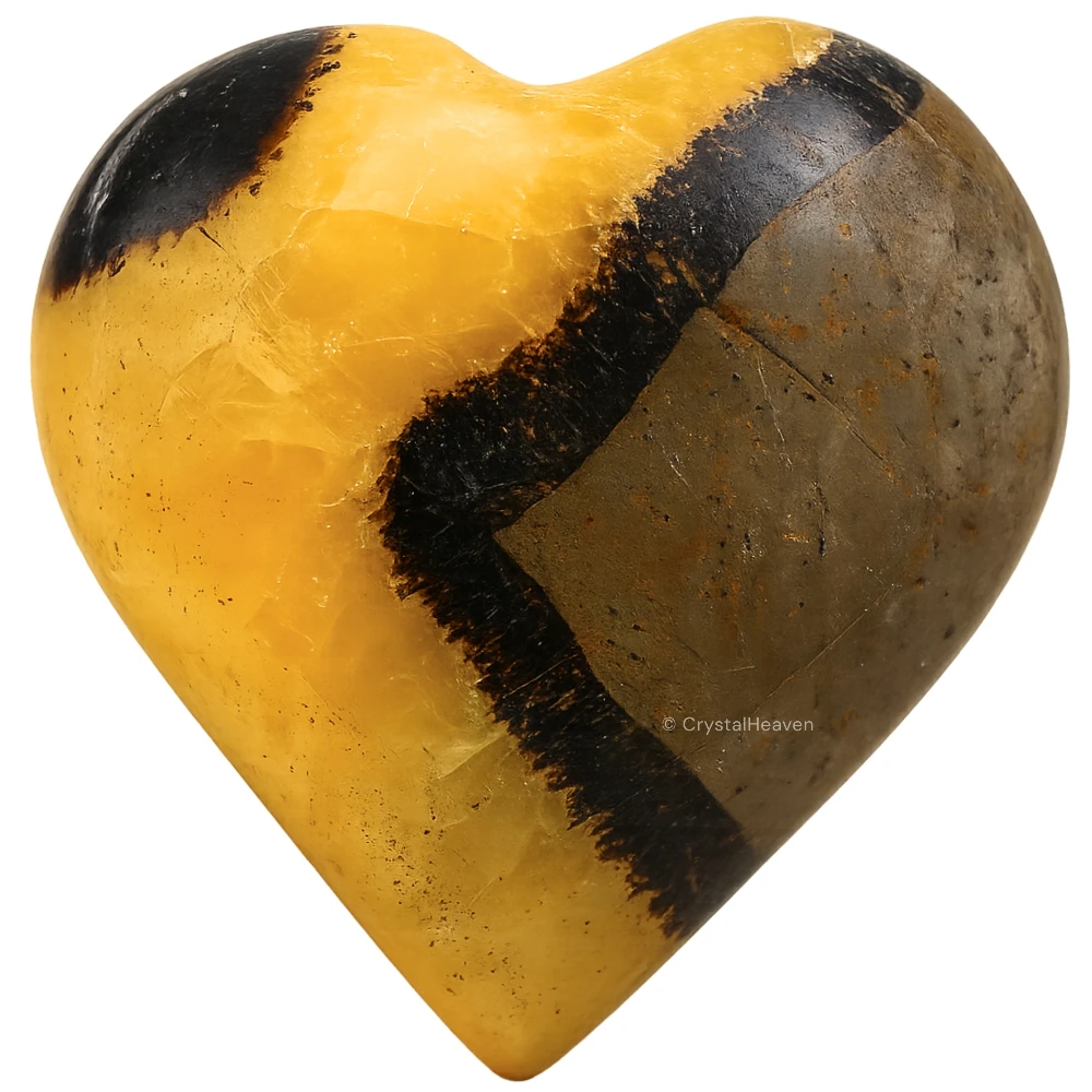 Septarian  Heart