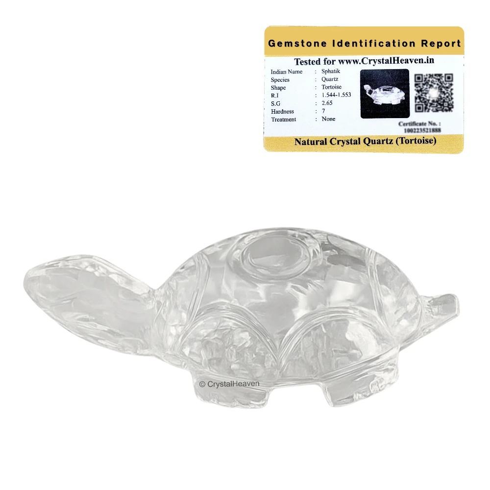 Sphatik Tortoise (10-20 Gram)
