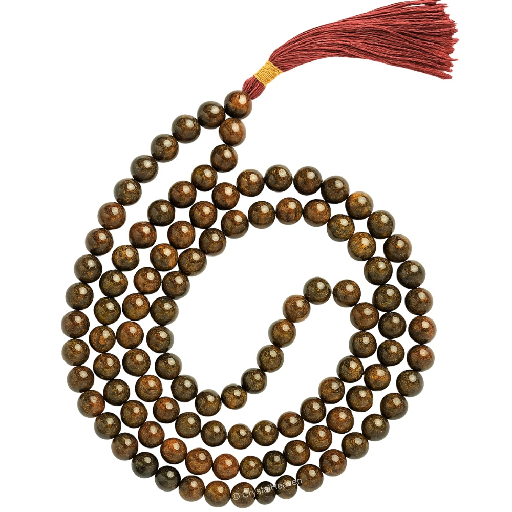 Bronzite Japa Mala