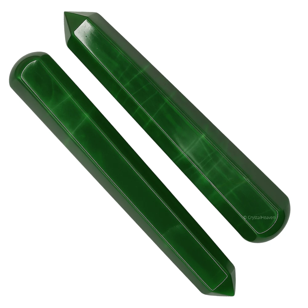 Green Aventurine Wand (Faceted)