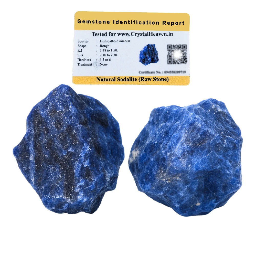 Raw Sodalite Crystals (1 Piece)