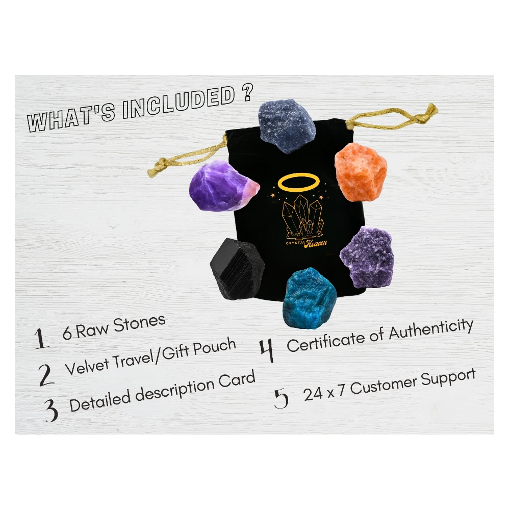 Weight Loss Raw Crystals Set