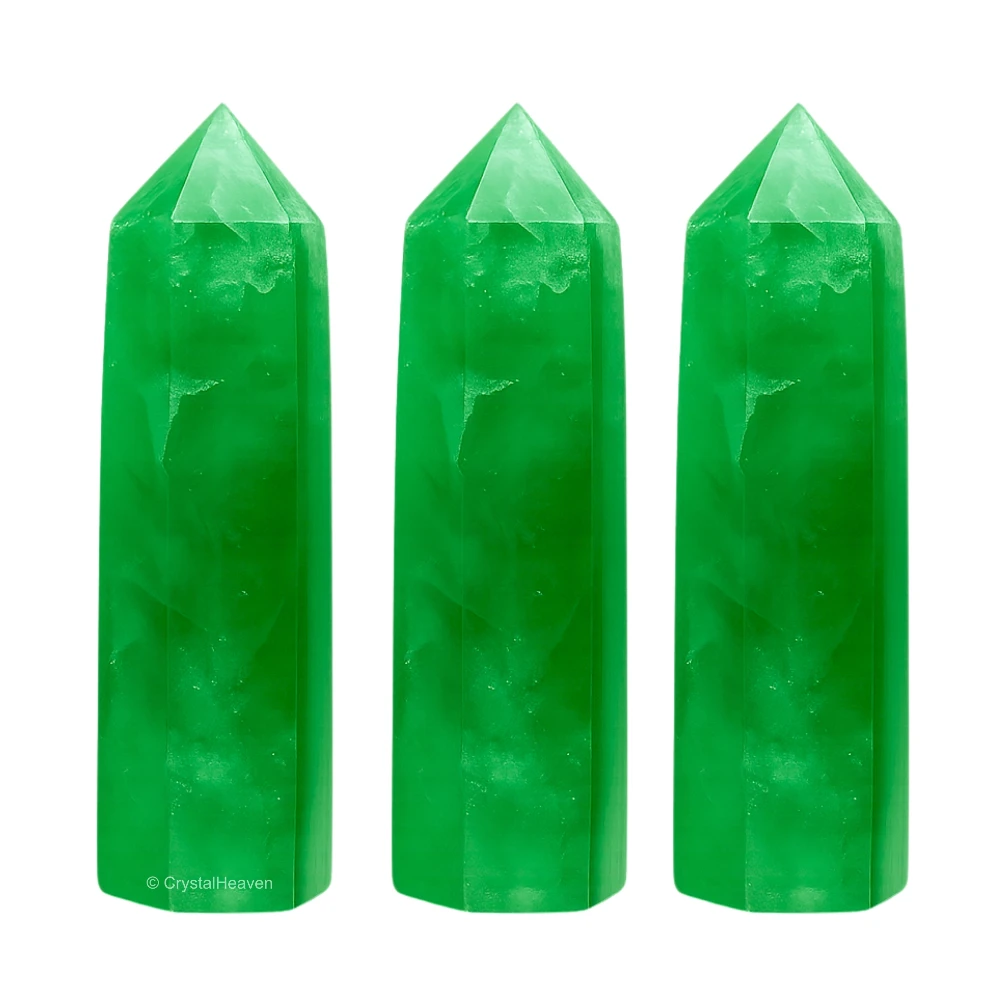 Green Fluorite Pencil Points