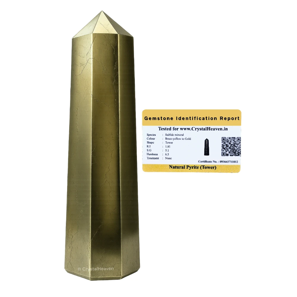 Pyrite Tower (3" to 4" inch)