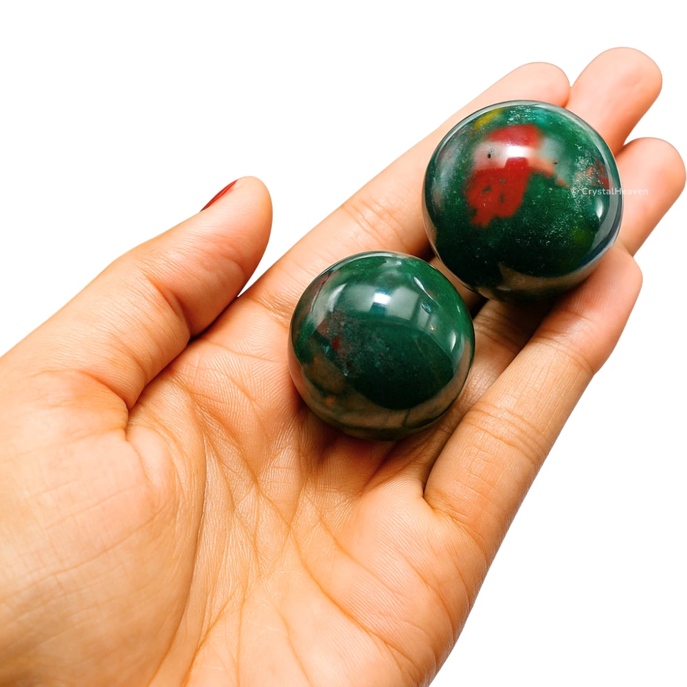 Bloodstone Sphere (1 Inch)