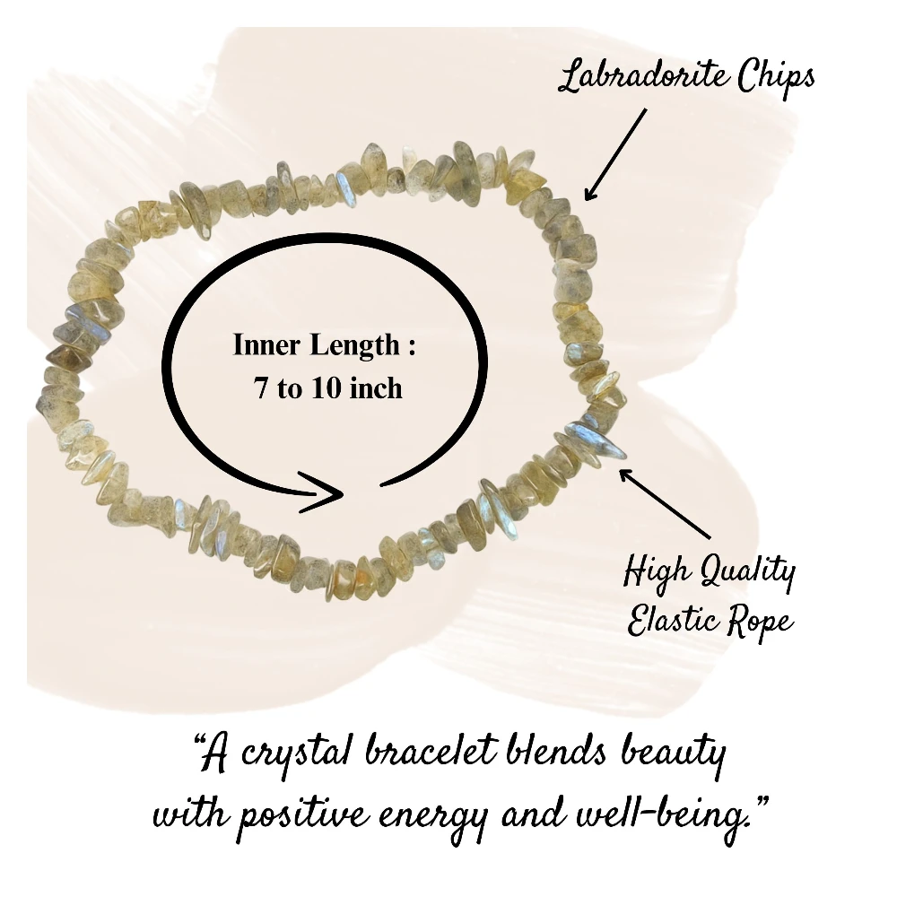 Labradorite Chips Bracelet