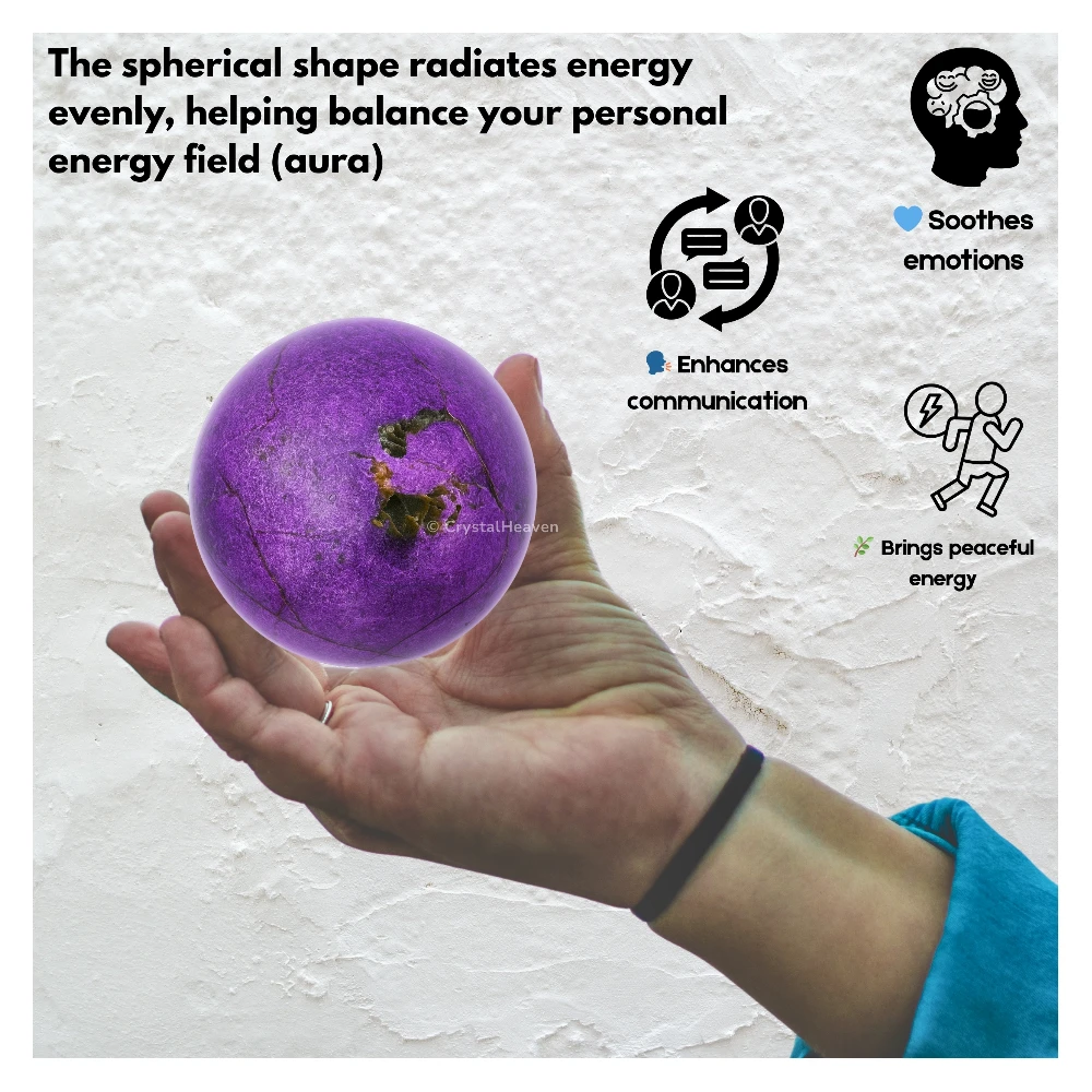 Stichtite Sphere (2 Inch)
